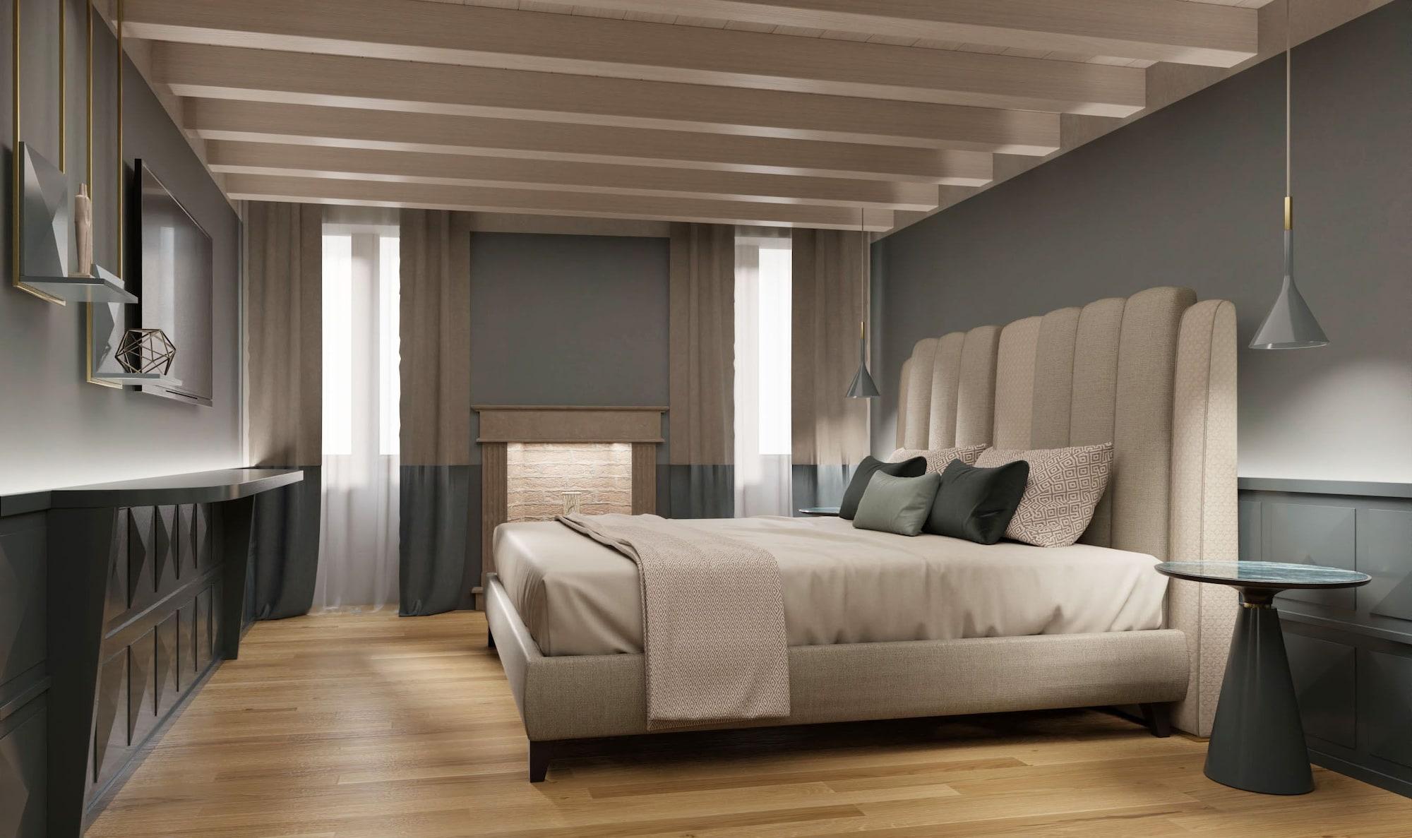 Relais Balcone Di Giulietta Ξενοδοχείο Βερόνα Εξωτερικό φωτογραφία 3D rendering of a bedroom