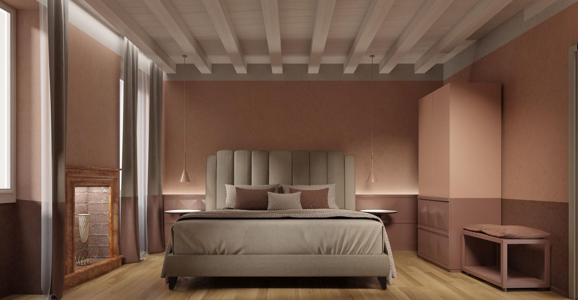 Relais Balcone Di Giulietta Ξενοδοχείο Βερόνα Εξωτερικό φωτογραφία 3D rendering of a bedroom