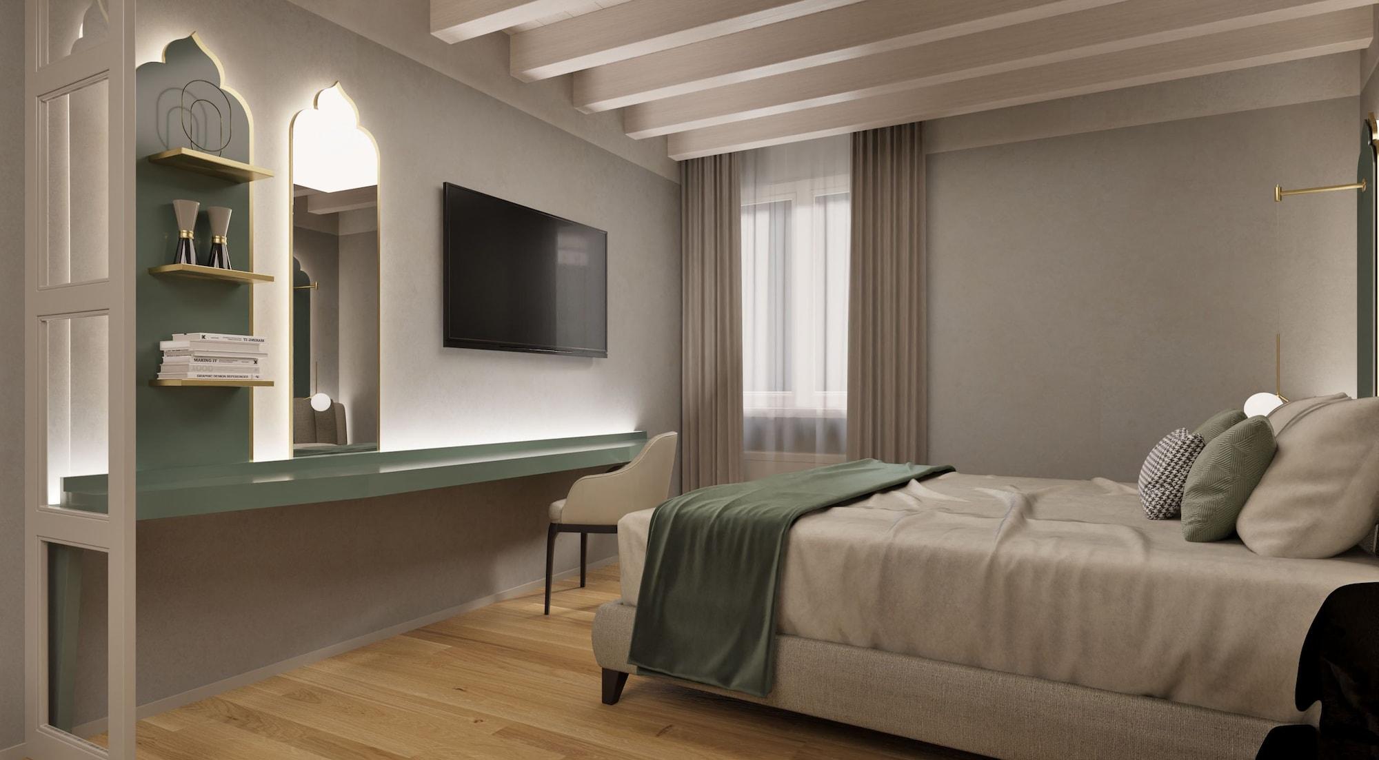 Relais Balcone Di Giulietta Ξενοδοχείο Βερόνα Εξωτερικό φωτογραφία 3D rendering of a bedroom