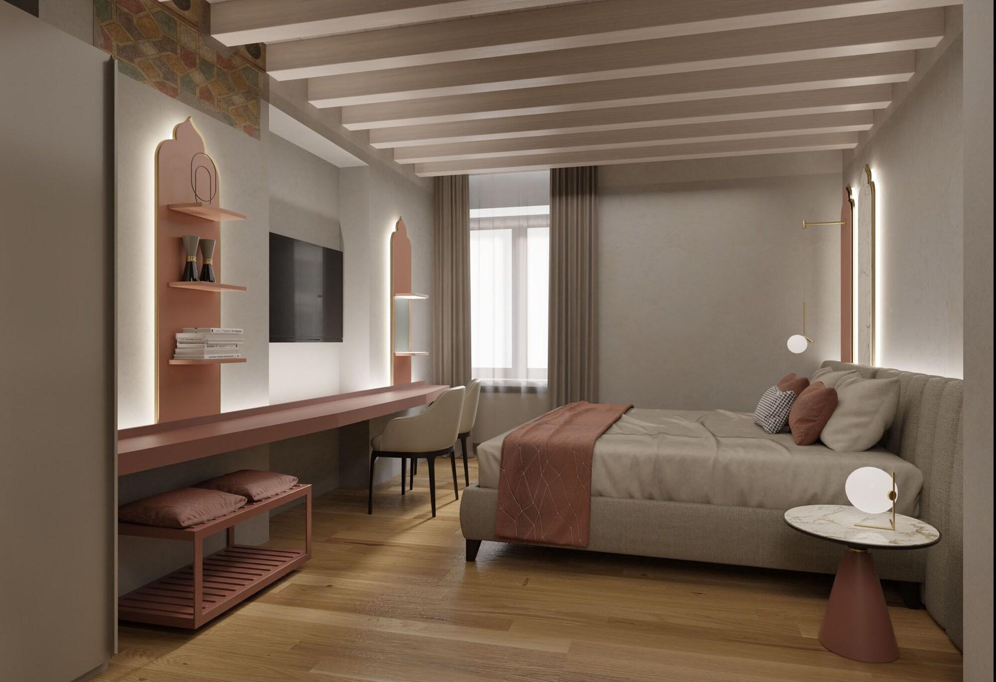 Relais Balcone Di Giulietta Ξενοδοχείο Βερόνα Εξωτερικό φωτογραφία 3D rendering of a bedroom