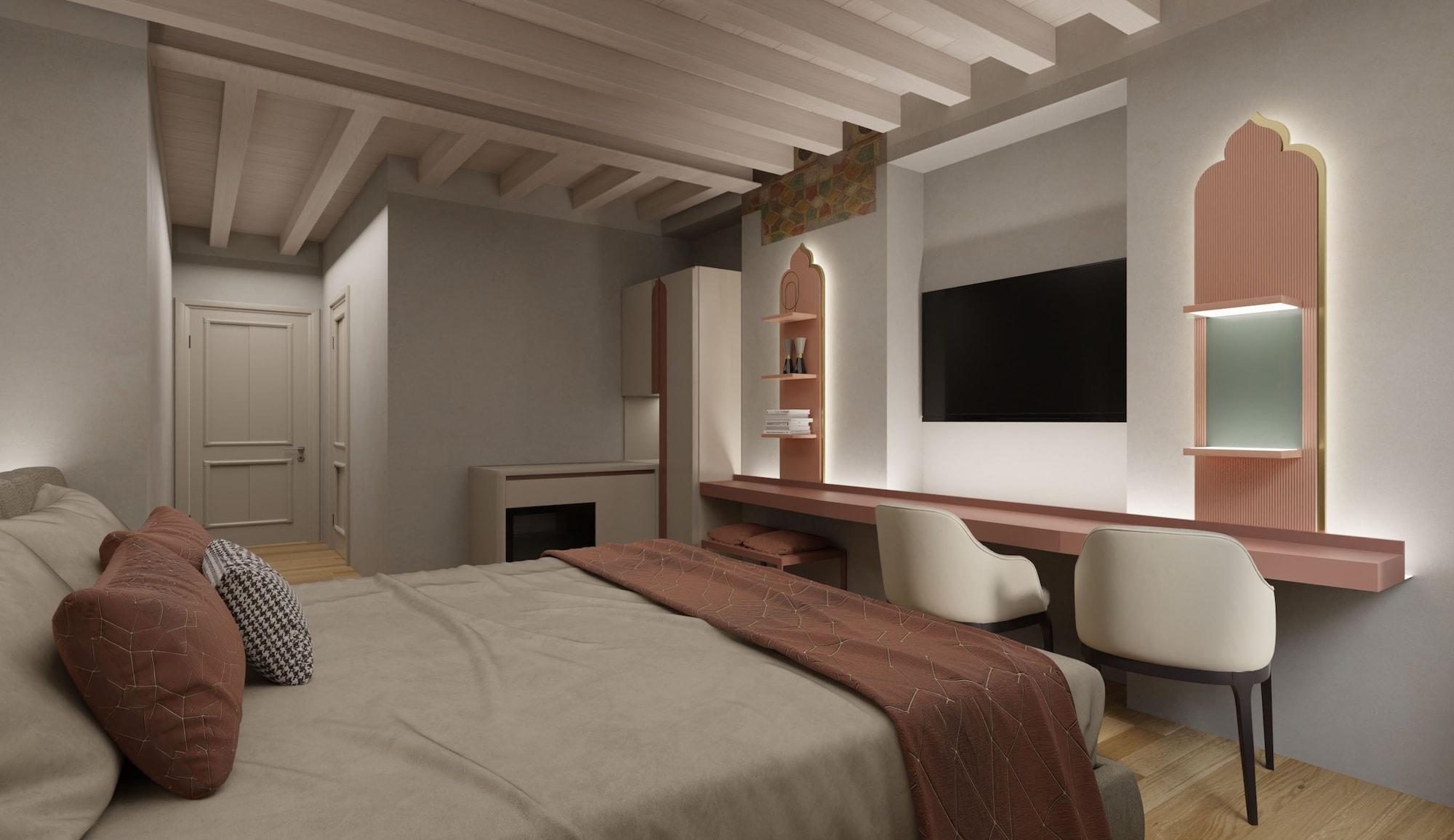 Relais Balcone Di Giulietta Ξενοδοχείο Βερόνα Εξωτερικό φωτογραφία 3D rendering of a bedroom