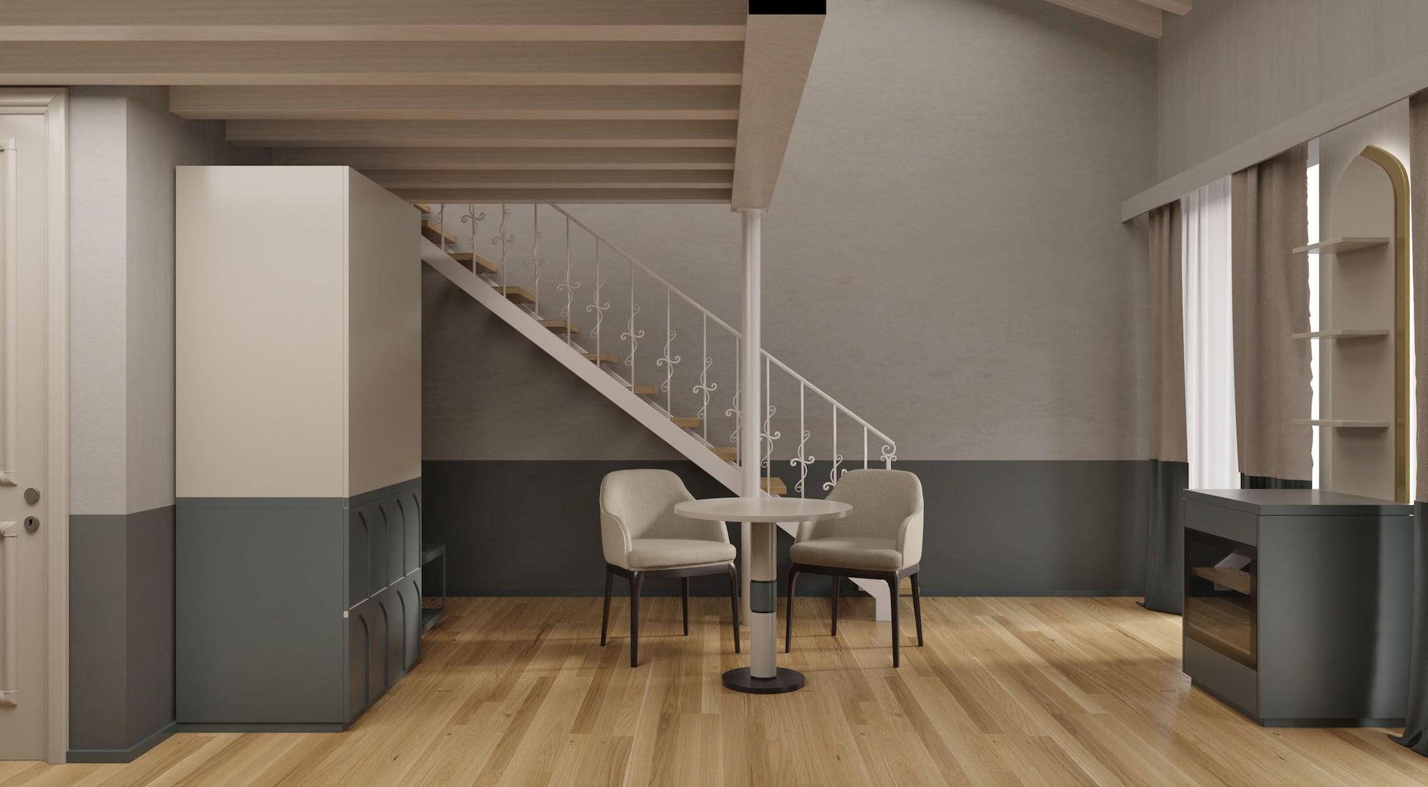 Relais Balcone Di Giulietta Ξενοδοχείο Βερόνα Εξωτερικό φωτογραφία 3D interior rendering