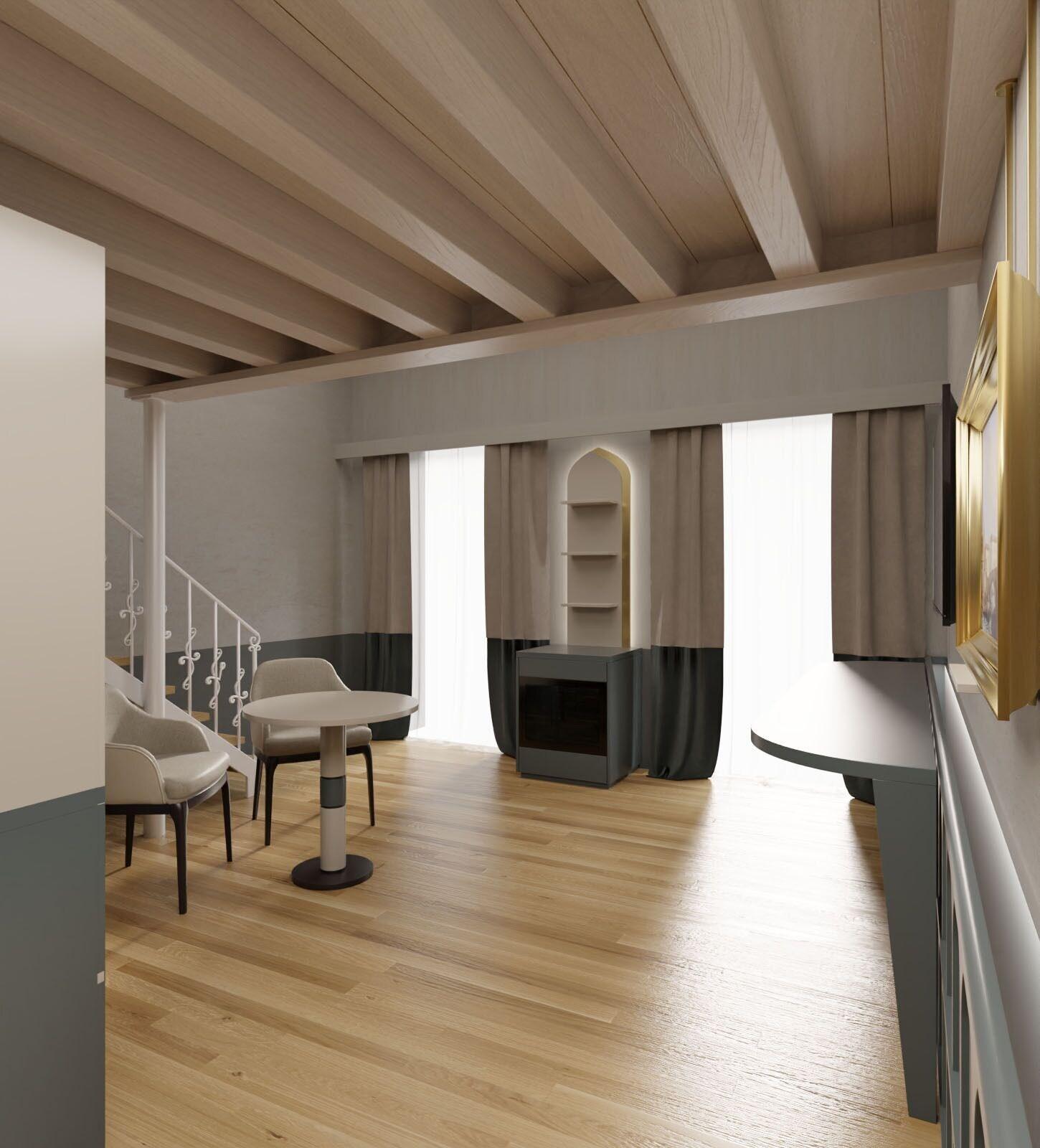 Relais Balcone Di Giulietta Ξενοδοχείο Βερόνα Εξωτερικό φωτογραφία 3D interior rendering